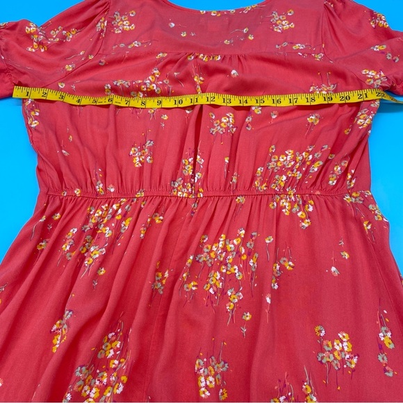 Peyton & Parker Women’s Short Sleeve Floral Button Down Maxi Dress Size XL - Picture 10 of 10